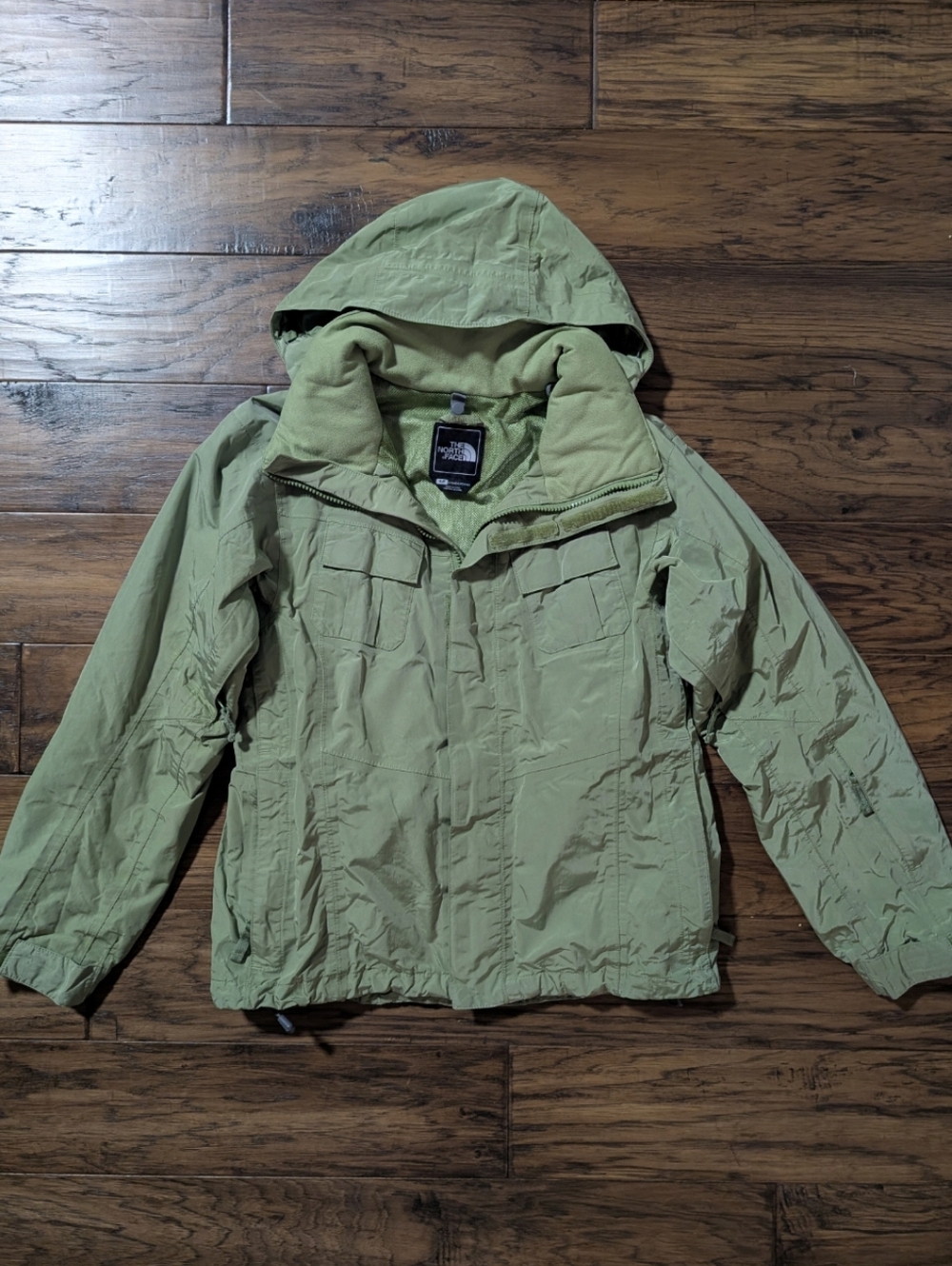The North Face Hyvent jacket green woman's size small